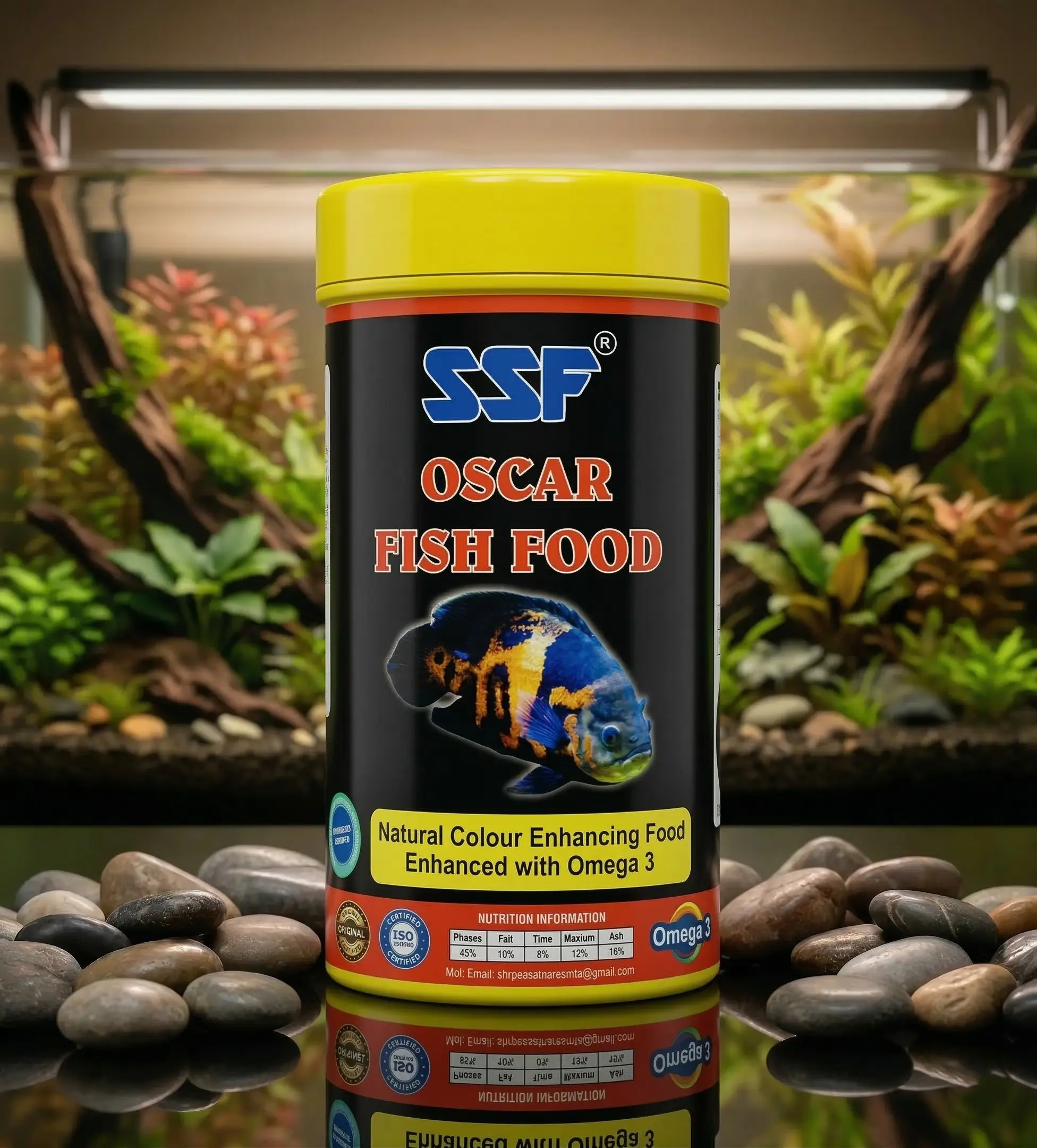 SSF Oscar Fish Food — Standard Pack