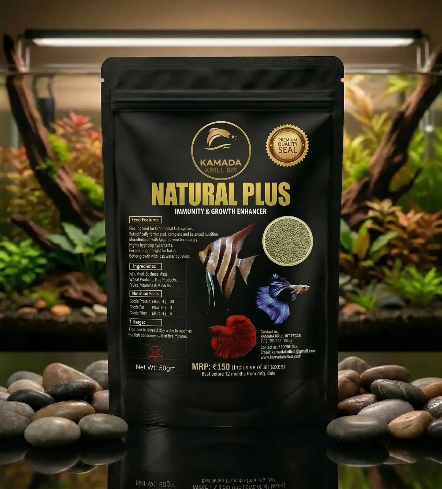 Kamda Krill Betta Booster (50 gm)