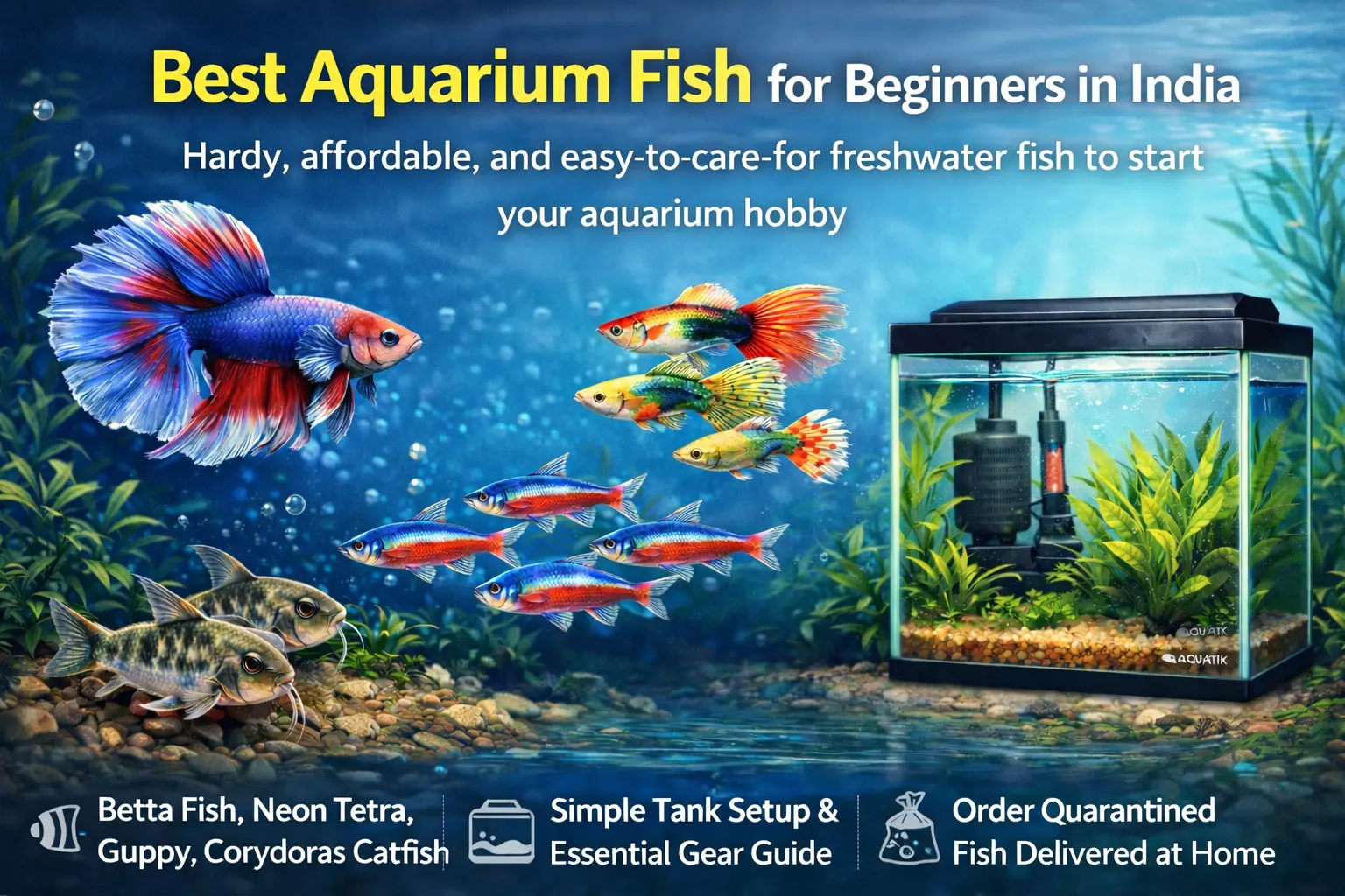 Best Aquarium Fish for Beginners in India