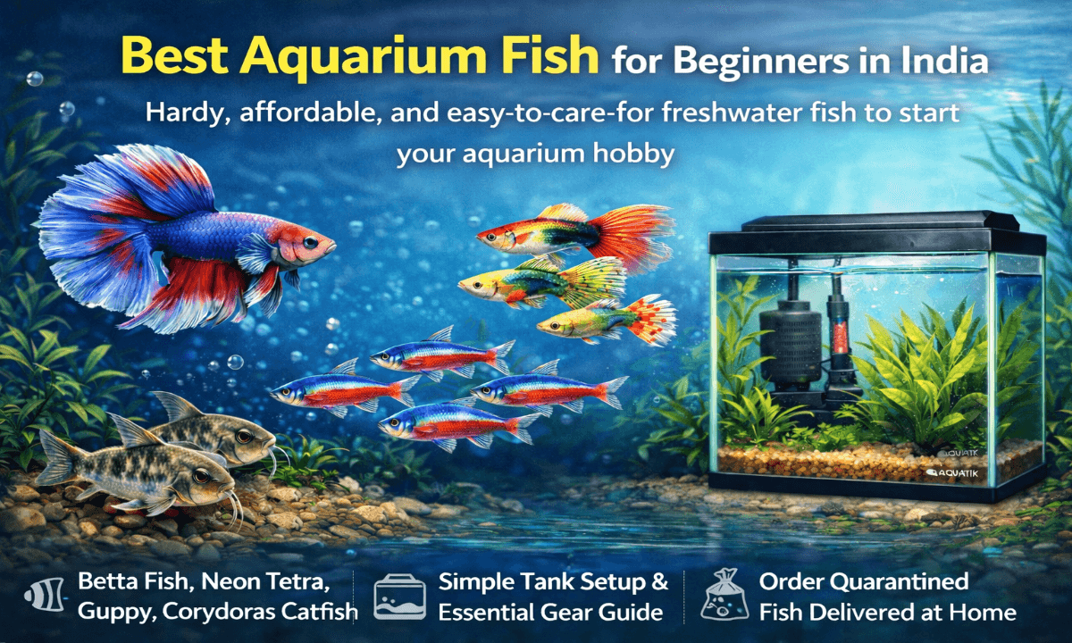 Best Aquarium Fish for Beginners in India