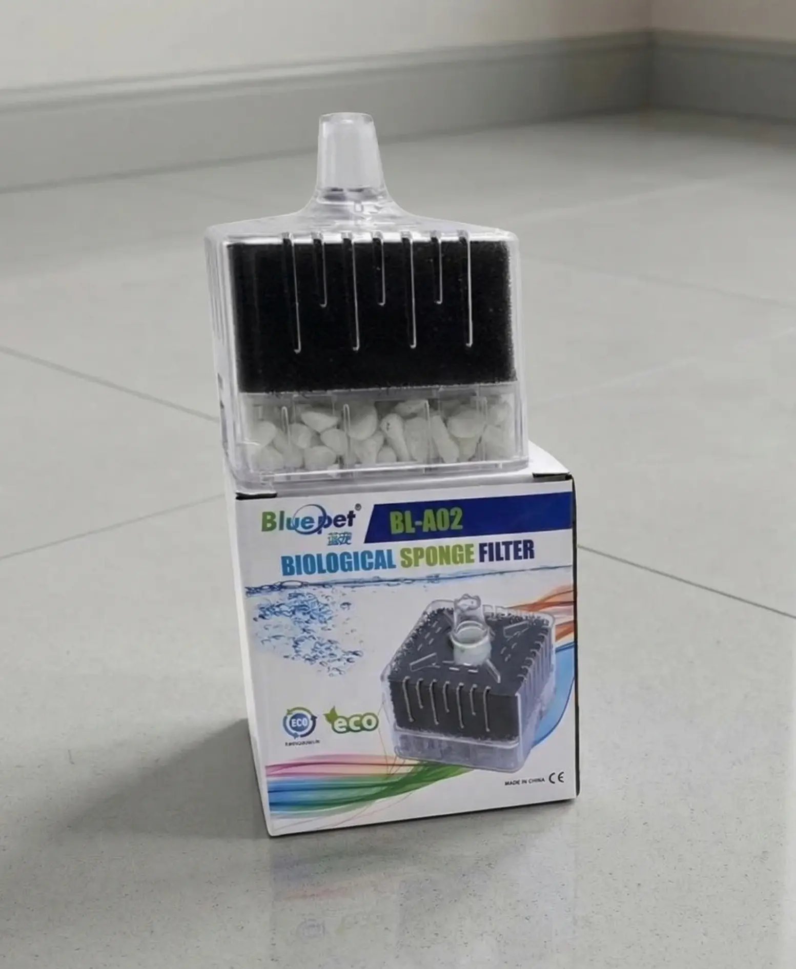 Blue Pet BL-A02 Biological Sponge Filter — Standard
